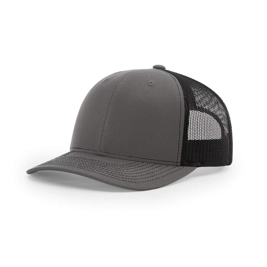 Headwear | Womens  Premium Foam Trucker Vintage Charcoal Womens Headwear