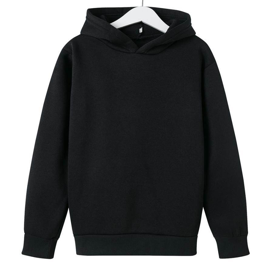 Long Sleeve Tops | Mens  Fluent Sweater Hoodie Black Mens Black