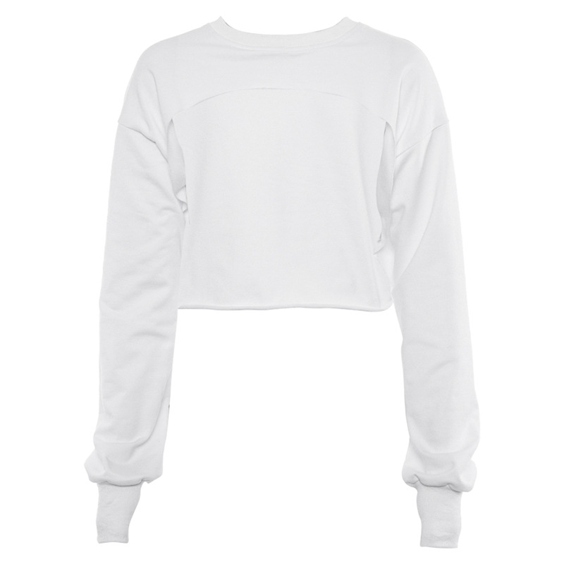 Long Sleeve Tops | Womens  Sedona Sport Crew White Long Sleeve Tops Long Sleeve Tops