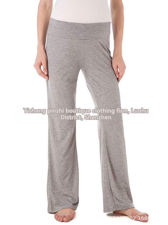 Pants | Womens  Granite High Waist Flare Heather Grey Bottoms Heather Grey