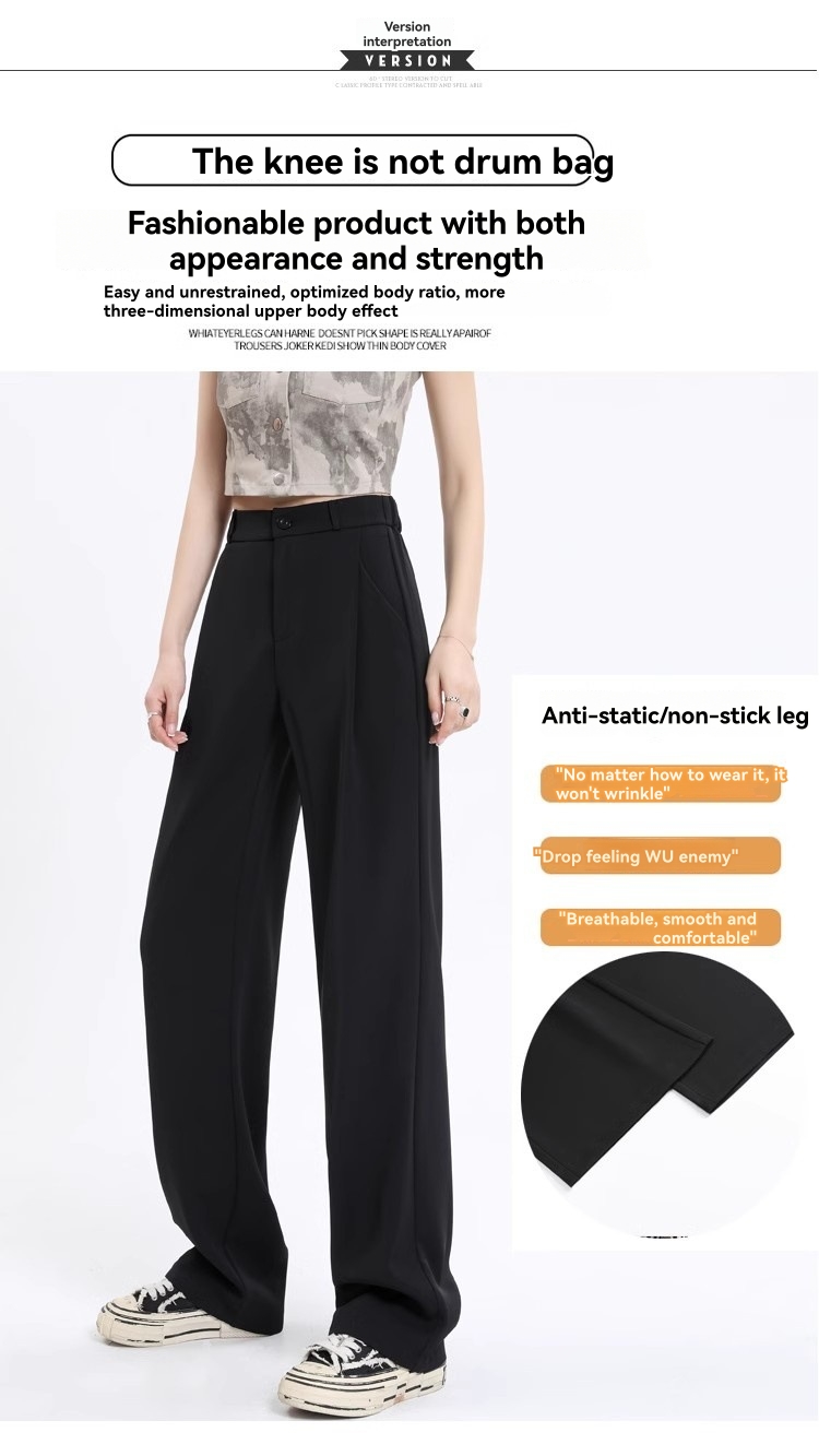 Pants | Womens  Villa Trouser Black Bottoms Black