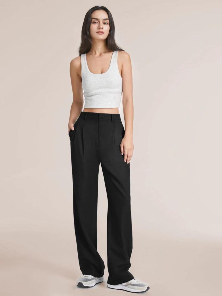 Pants | Womens  Villa Trouser-Long Ink Bottoms Ink