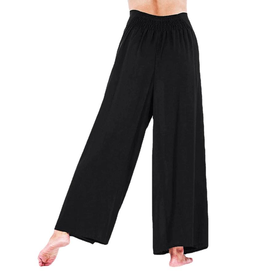 Pants | Womens  Villa Wideleg Black Bottoms Black