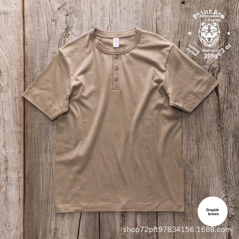 Polos & Henleys | Mens  Short Sleeve Ever Henley Cashew Mens Cashew