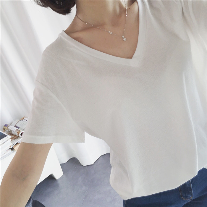 Short Sleeve Tops | Womens  Sutton V-Neck Cashew Short Sleeve Tops Cashew