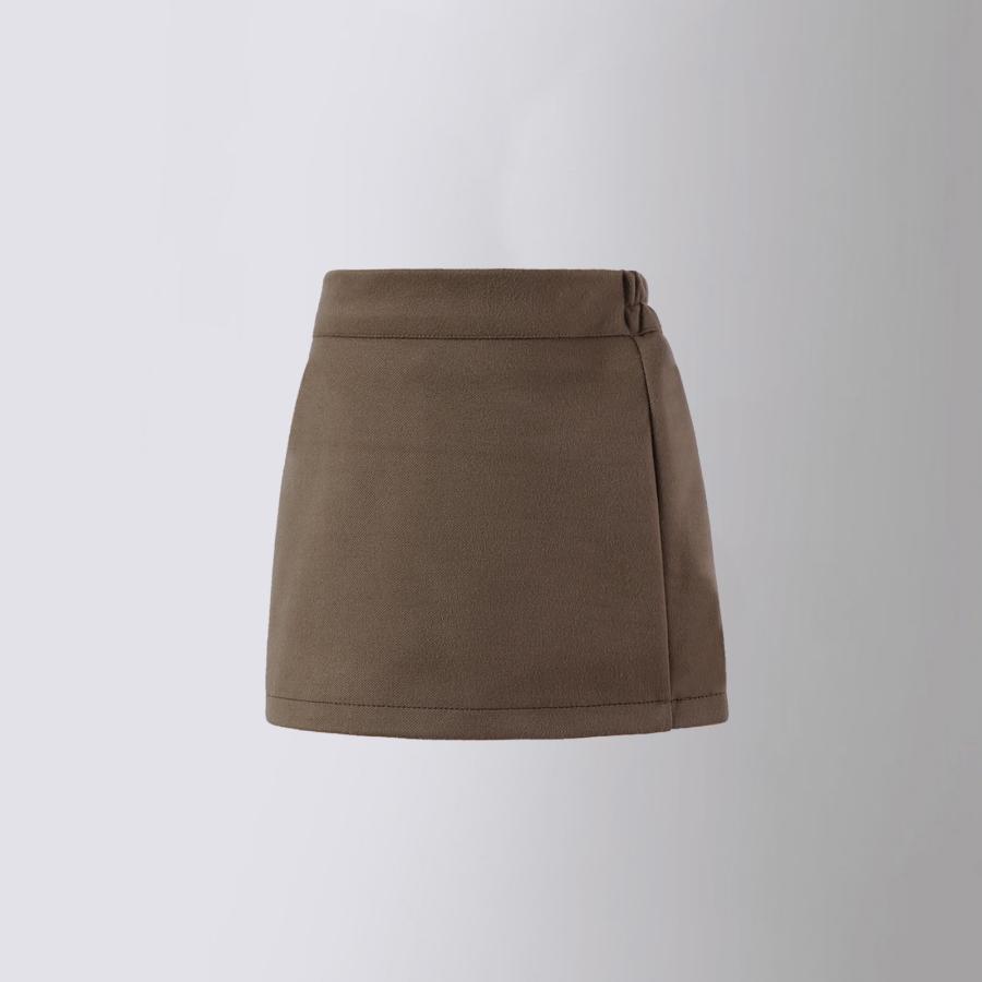 Shorts & Skirts | Womens  Women’s Meta Skirt Taupe Bottoms Shorts & Skirts