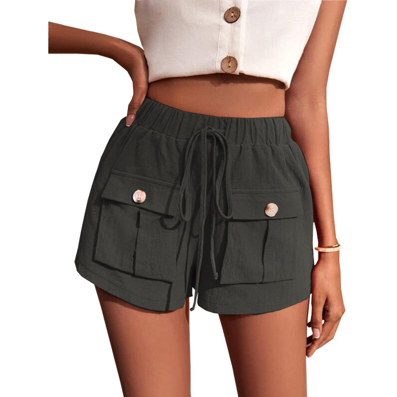 Shorts & Skirts | Womens  Vintage Ripstop Utility Short Soft Pewter Bottoms Shorts & Skirts