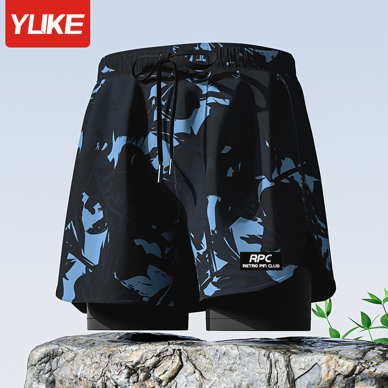 Boardshorts | Mens  Infinity Boardshort Charcoal Leaves Boardshorts Boardshorts